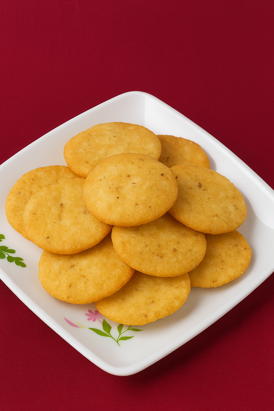Suji Maida poori (Mathri)